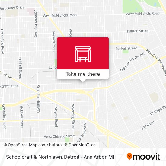 Schoolcraft & Northlawn map