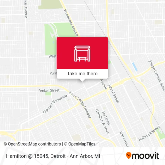 Hamilton @ 15045 map