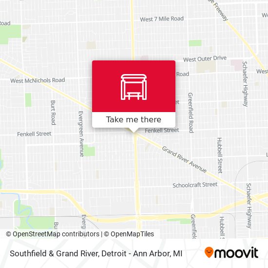 Mapa de Southfield & Grand River