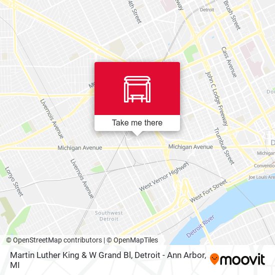 Mapa de Martin Luther King & W Grand Bl