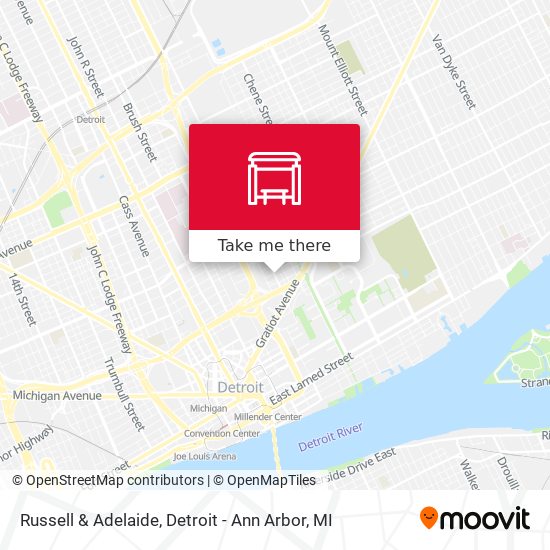 Mapa de Russell & Adelaide