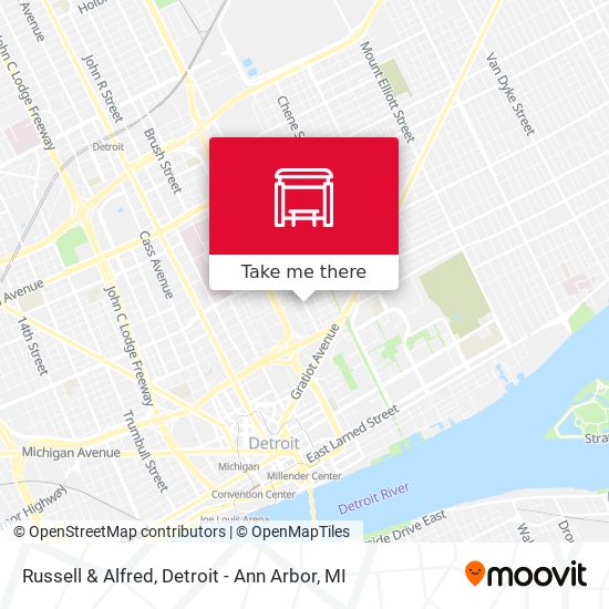 Mapa de Russell & Alfred