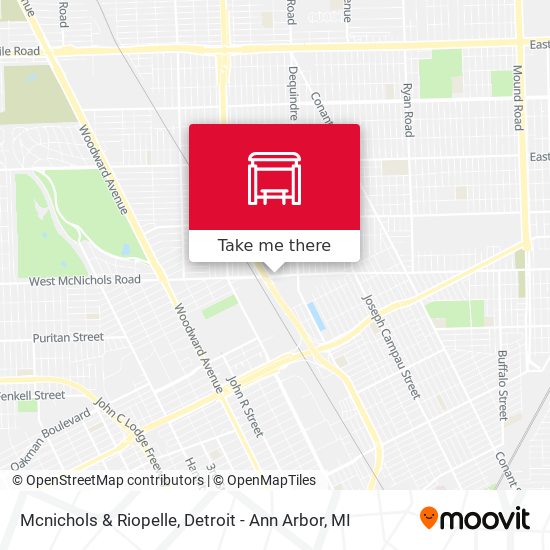 Mapa de Mcnichols & Riopelle