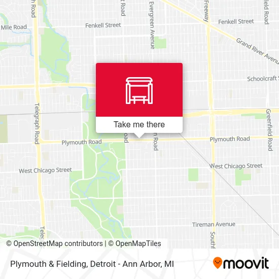 Plymouth & Fielding map