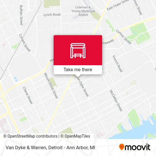 Van Dyke & Warren map