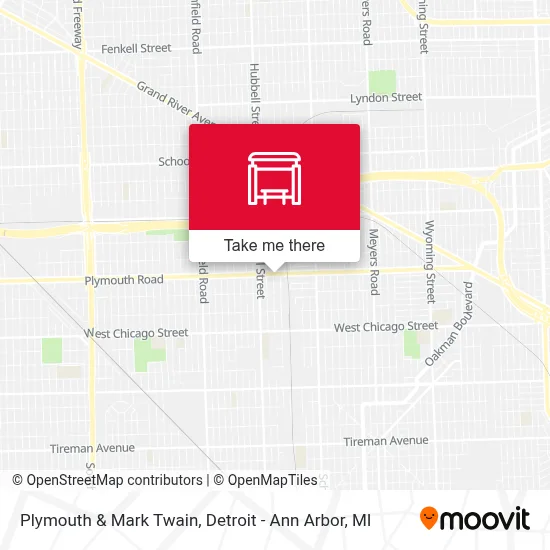 Plymouth & Mark Twain map
