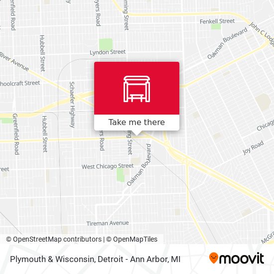 Mapa de Plymouth & Wisconsin