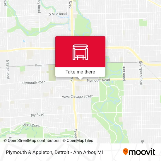 Plymouth & Appleton map