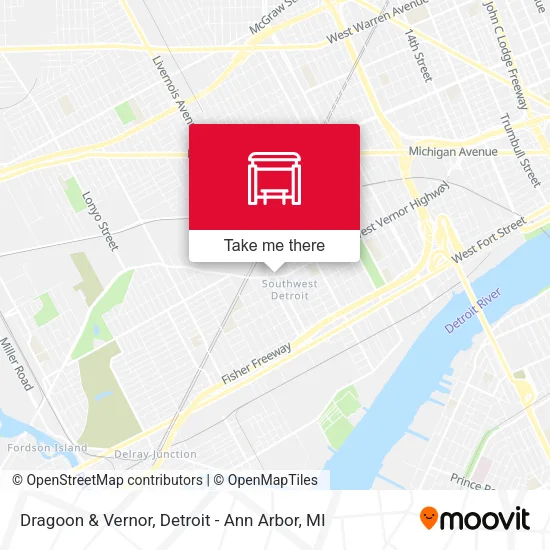 Dragoon & Vernor map