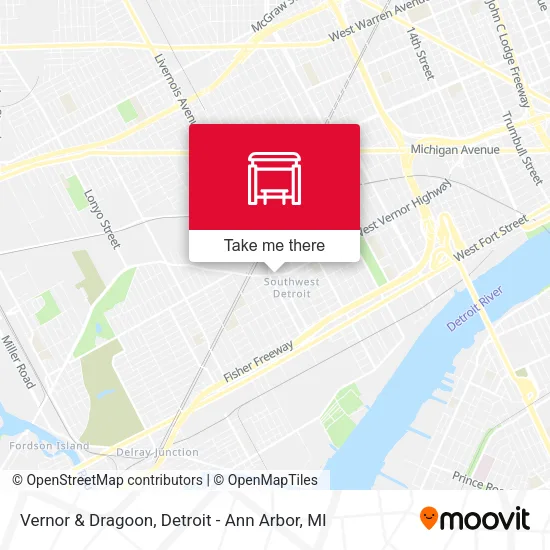 Vernor & Dragoon map