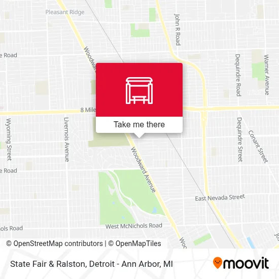 State Fair & Ralston map