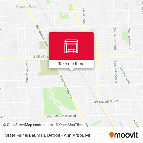 State Fair & Bauman map