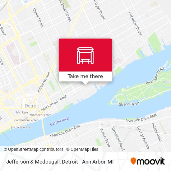 Mapa de Jefferson & Mcdougall
