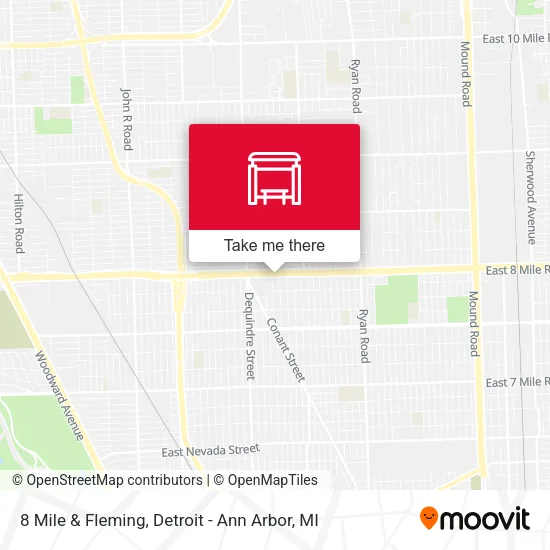 Mapa de 8 Mile & Fleming