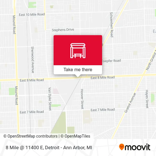 8 Mile @ 11400 E map