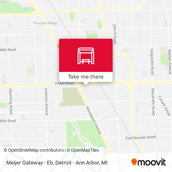 Meijer Gateway - Eb map