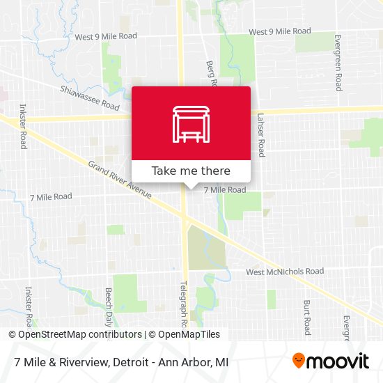 Mapa de 7 Mile & Riverview
