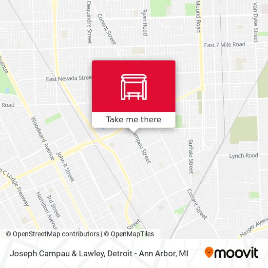 Mapa de Joseph Campau & Lawley