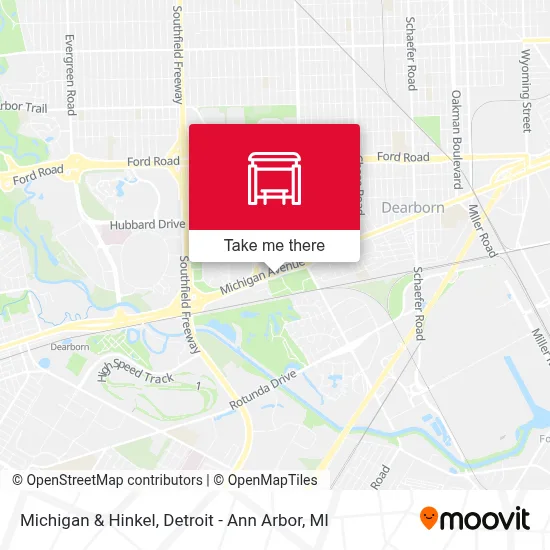Michigan & Hinkel map
