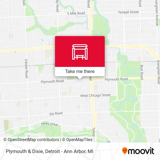 Plymouth & Dixie map