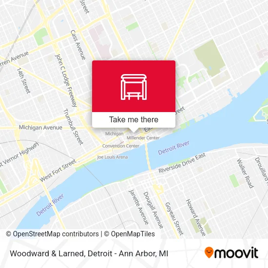 Woodward & Larned map