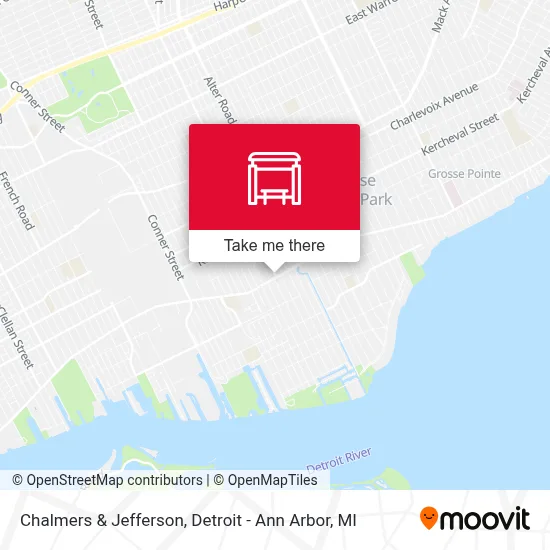 Chalmers & Jefferson map