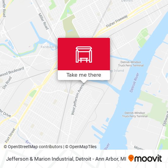 Jefferson & Marion Industrial map