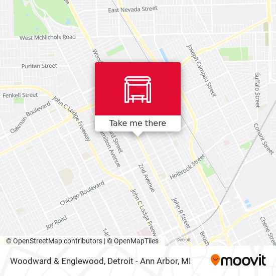 Mapa de Woodward & Englewood