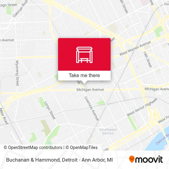 Buchanan & Hammond map
