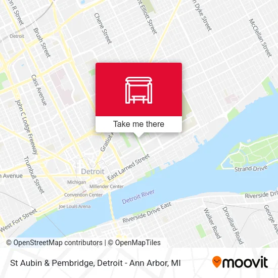 St Aubin & Pembridge map