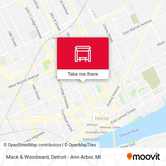 Mack & Woodward map