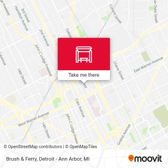 Brush & Ferry map