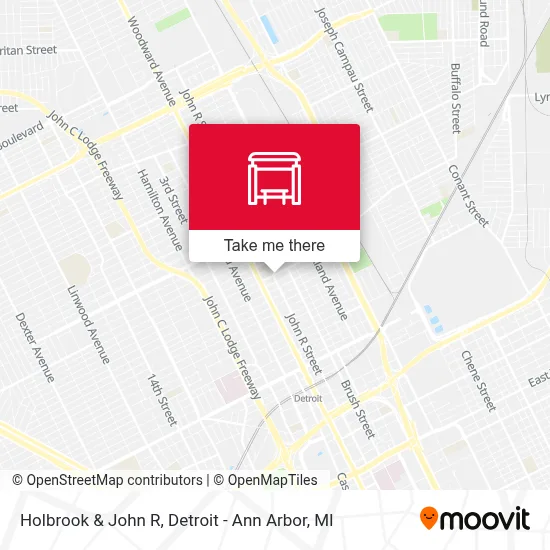 Holbrook & John R map
