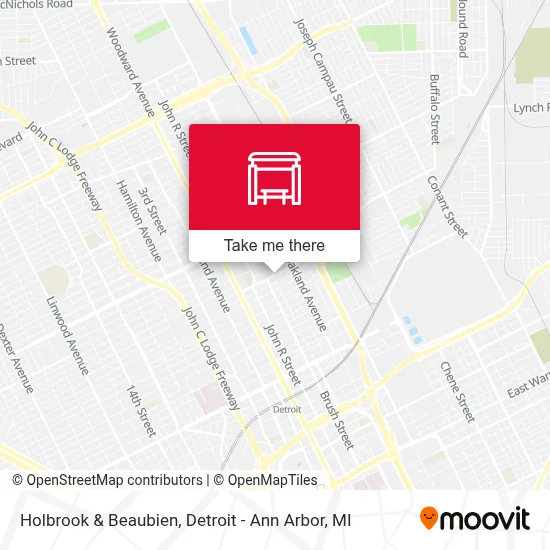 Holbrook & Beaubien map
