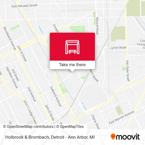 Holbrook & Brombach map