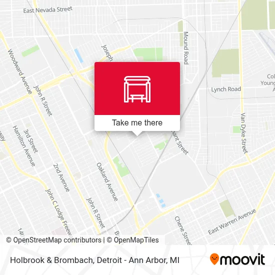 Holbrook & Brombach map