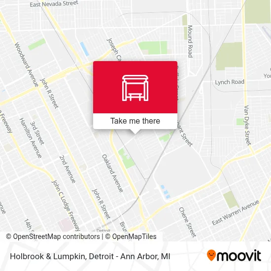 Holbrook & Lumpkin map