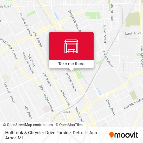 Mapa de Holbrook & Chrysler Drive Farside