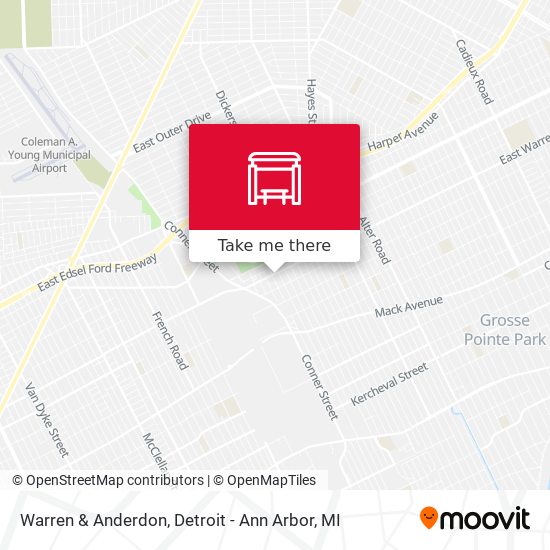 Mapa de Warren & Anderdon