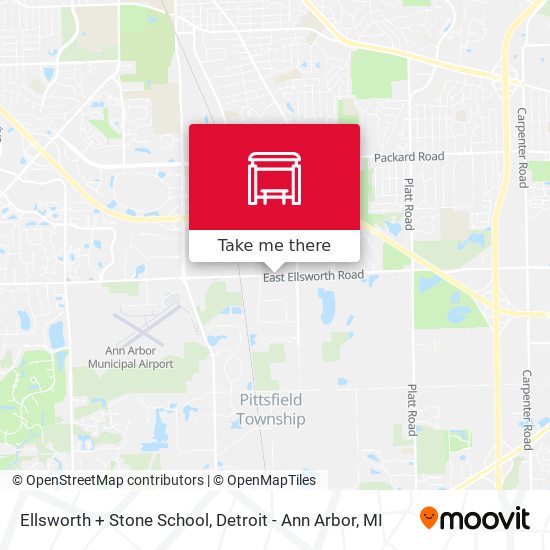 Ellsworth + Stone School map