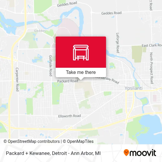 Packard + Kewanee map