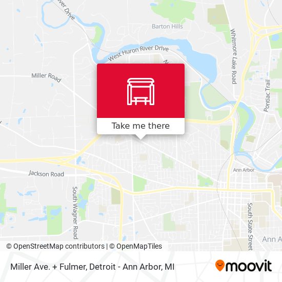 Mapa de Miller Ave. + Fulmer