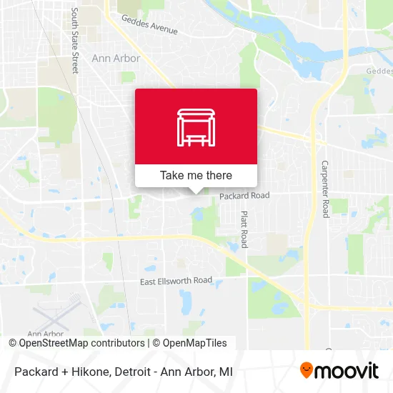Packard + Hikone map