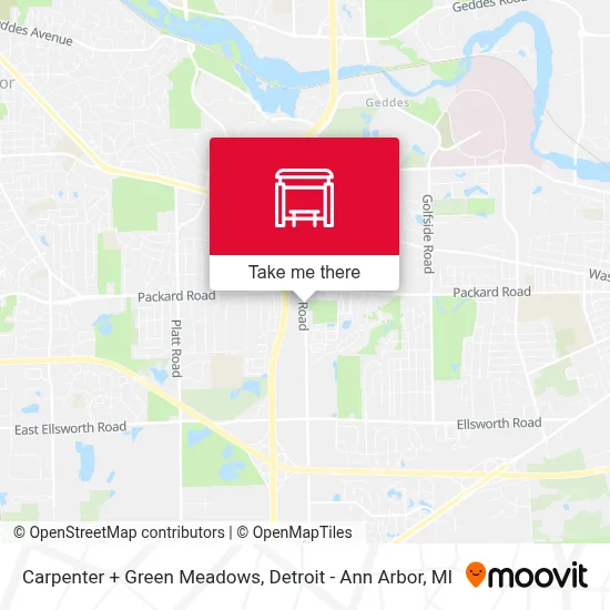 Carpenter + Green Meadows map