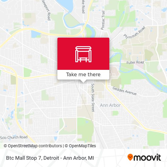 Mapa de Btc Mall Stop 7