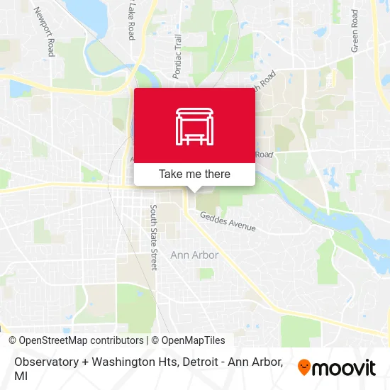 Observatory + Washington Hts map