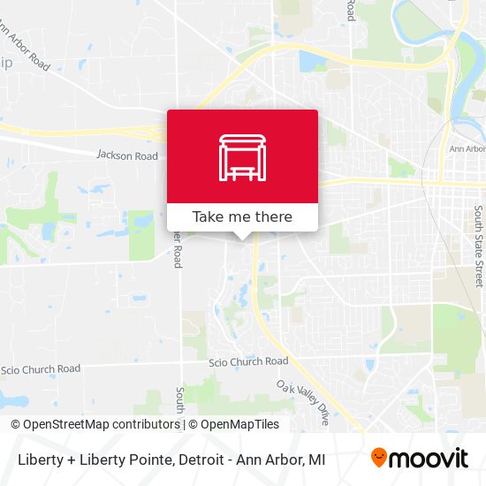 Liberty + Liberty Pointe map