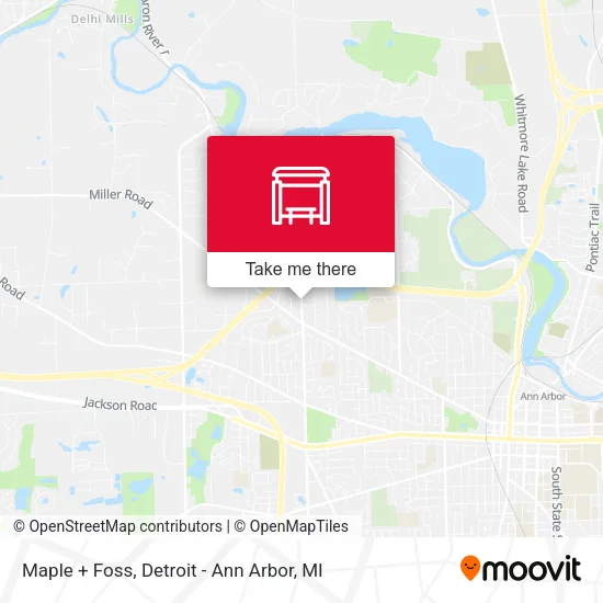 Maple + Foss map