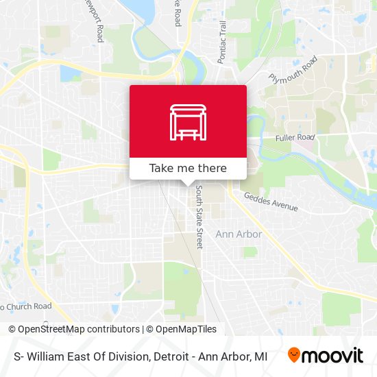 S- William East Of Division map