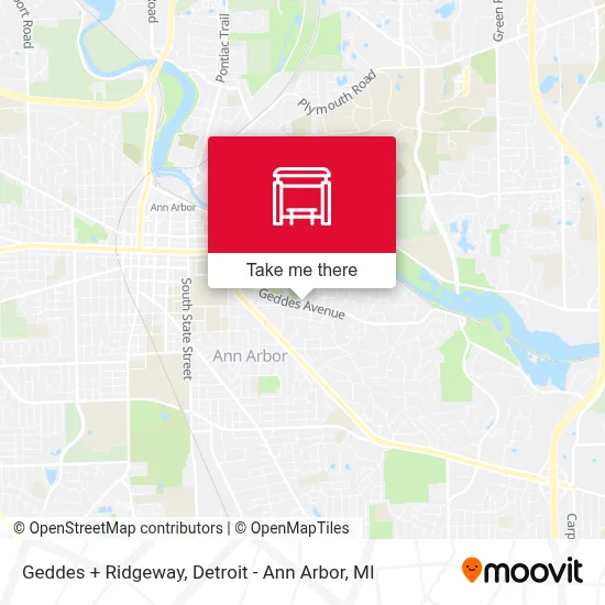 Geddes + Ridgeway map
